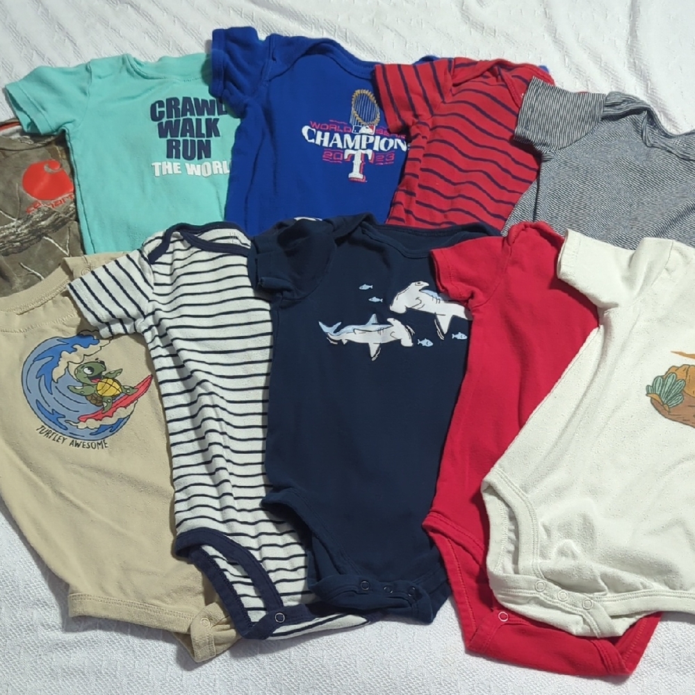 Assorted Baby Onesies Set
